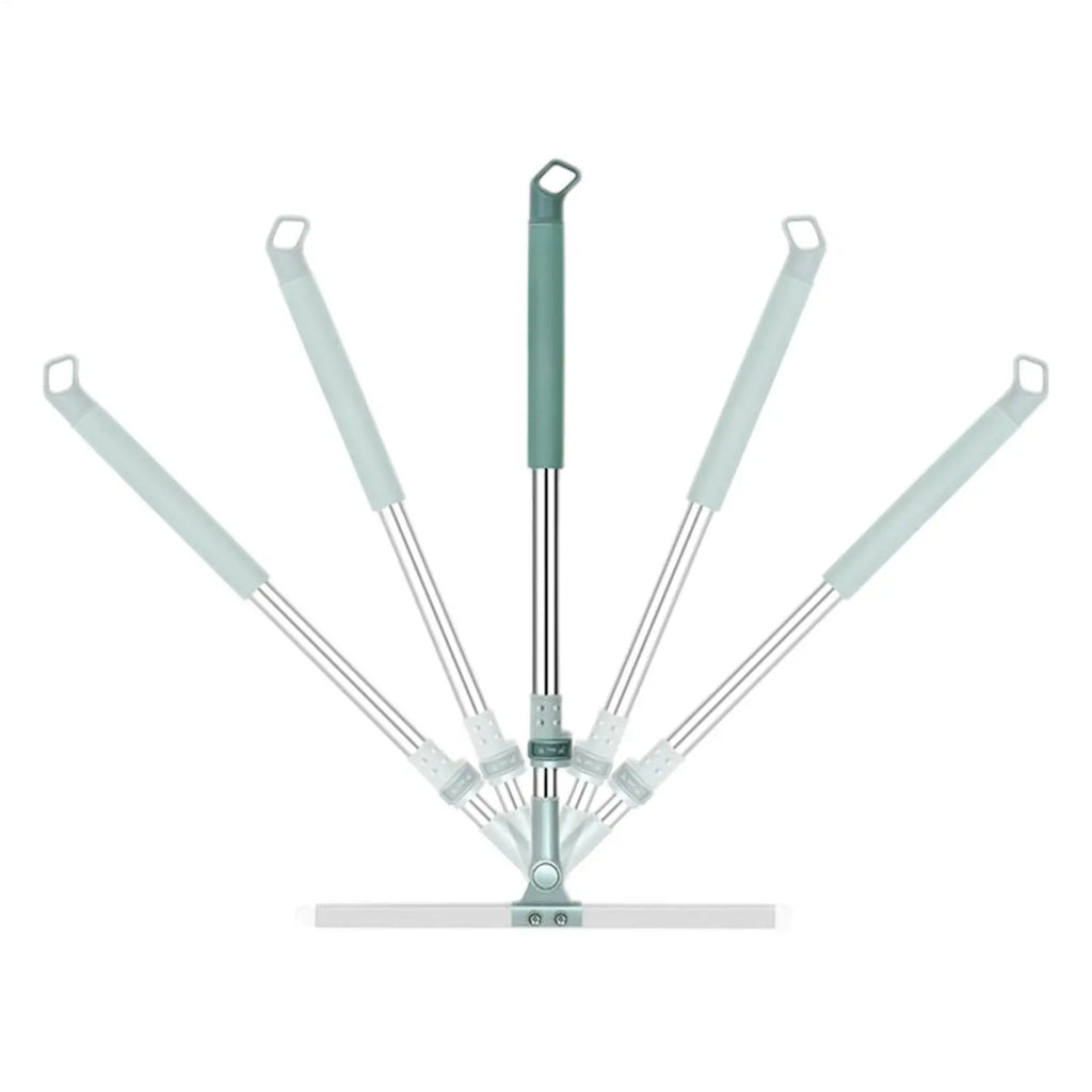 Floor Scrub Broom Scraping Broom with Telescopic Handle Household Cleaning Tool for Floor Bathrooms Kitchens Showers Tile Pet