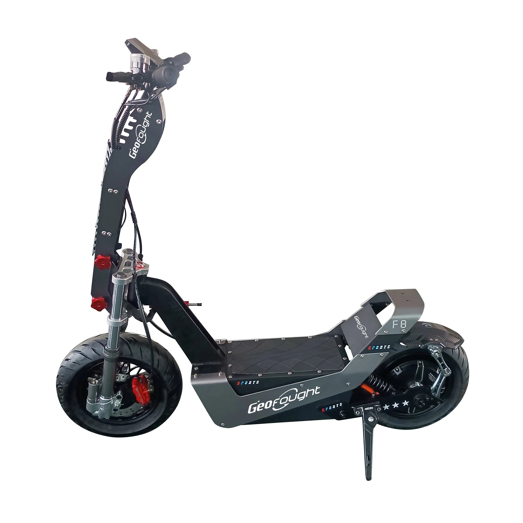 NFC Start 72V 15000W 150A 180A Fast Speed 110-140KMH 70-90MPH Electric Scooter 16 Inch Fat Tire E Scooters with Steering Damper