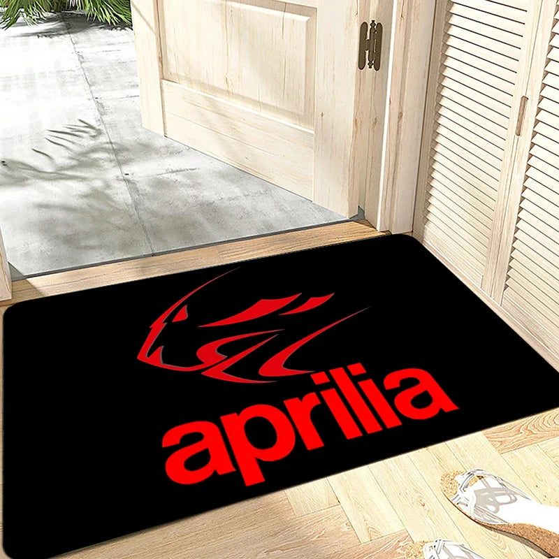 Motorcycles Floor Mat Non-slip Foot Rug Aprilias Racing Hallway Carpet Kitchen Water Absorbed Rugs Bedside Mats Home Decorations