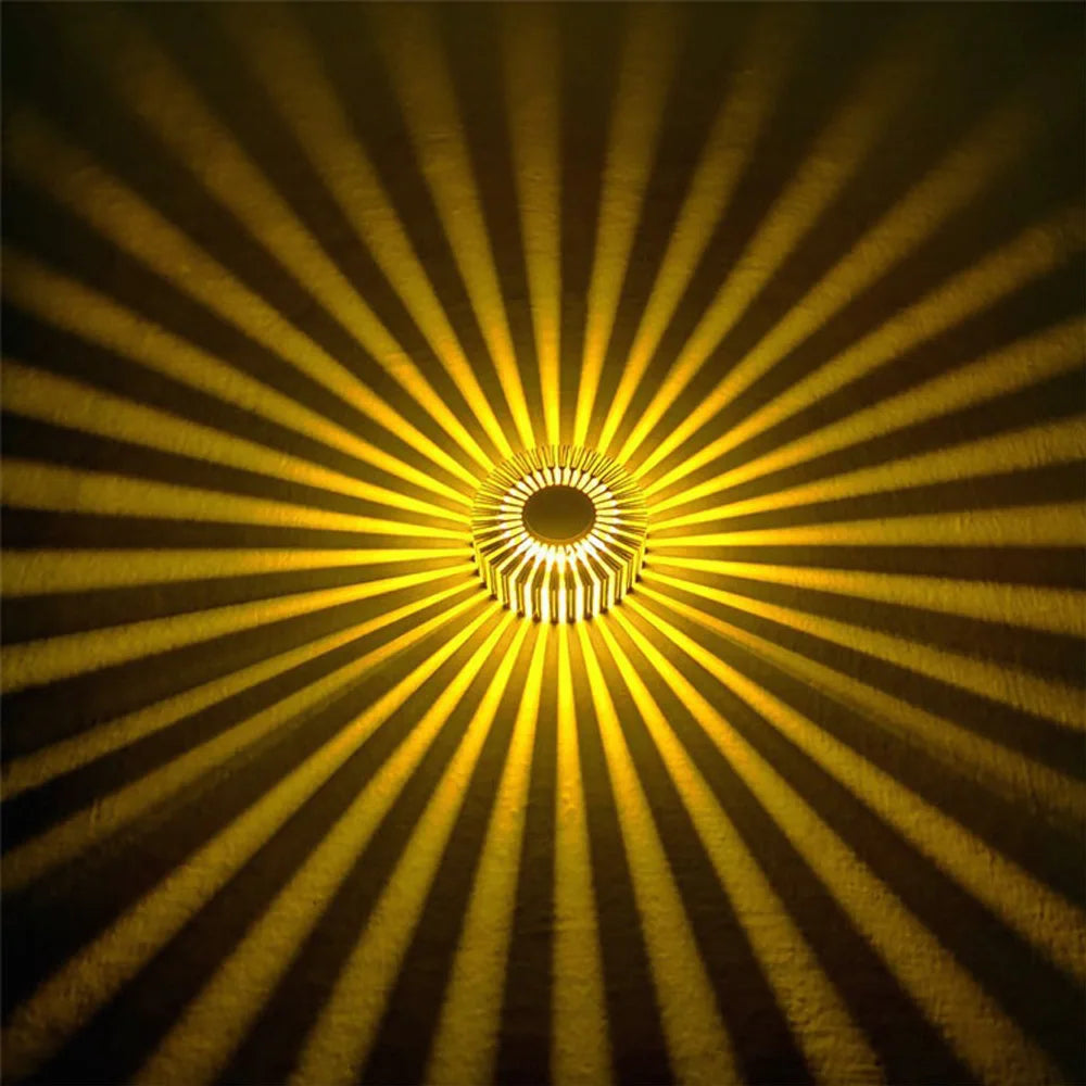 LED Ceiling Lights Sun Shone Brightly Wall Sconce 3w Colorful Lamps For Living Room Corridor Aisle Restaurant Front Porch Decor