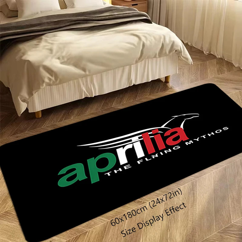 Motorcycles Floor Mat Non-slip Foot Rug Aprilias Racing Hallway Carpet Kitchen Water Absorbed Rugs Bedside Mats Home Decorations