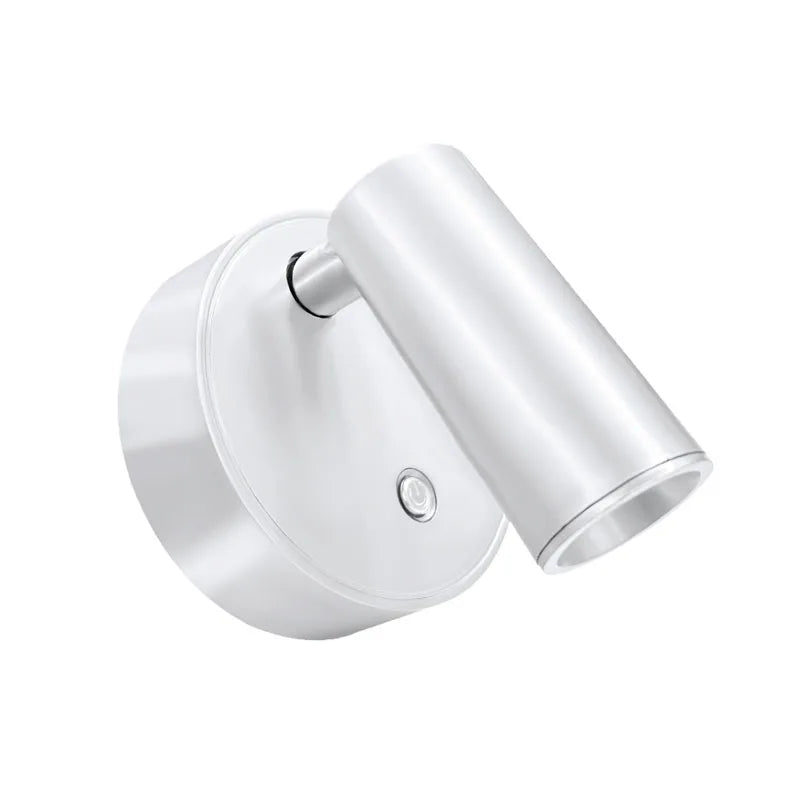 LED Night Lights Indoor Wall Lamp USB Rechargeable Night Lamp 3 Light Color Wall Light Touch Switch Bedroom Decor Wall Sconces