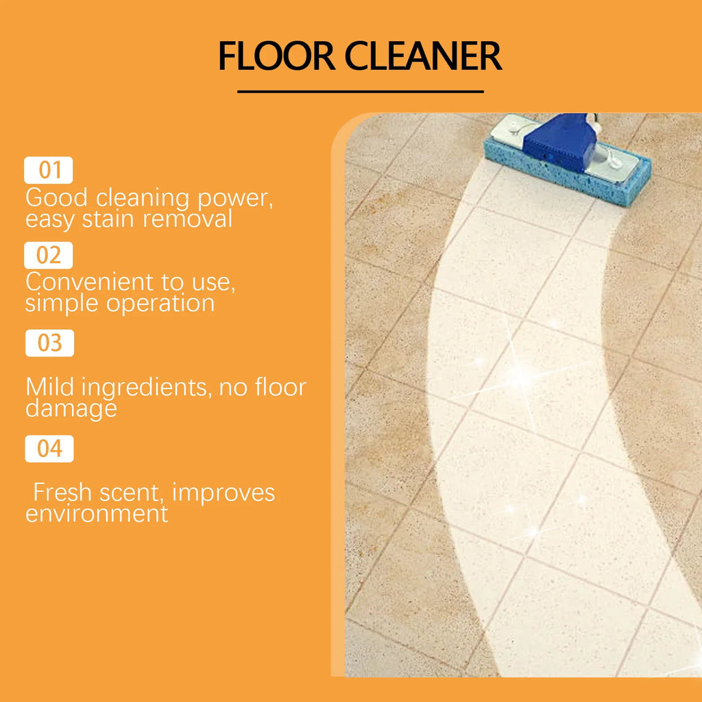 Floor Cleaner is Gentle, Removes Dirt Polishes the Floor and Leaves a Fresh and Fragrant Scent It is Suitable For Wooden Floors