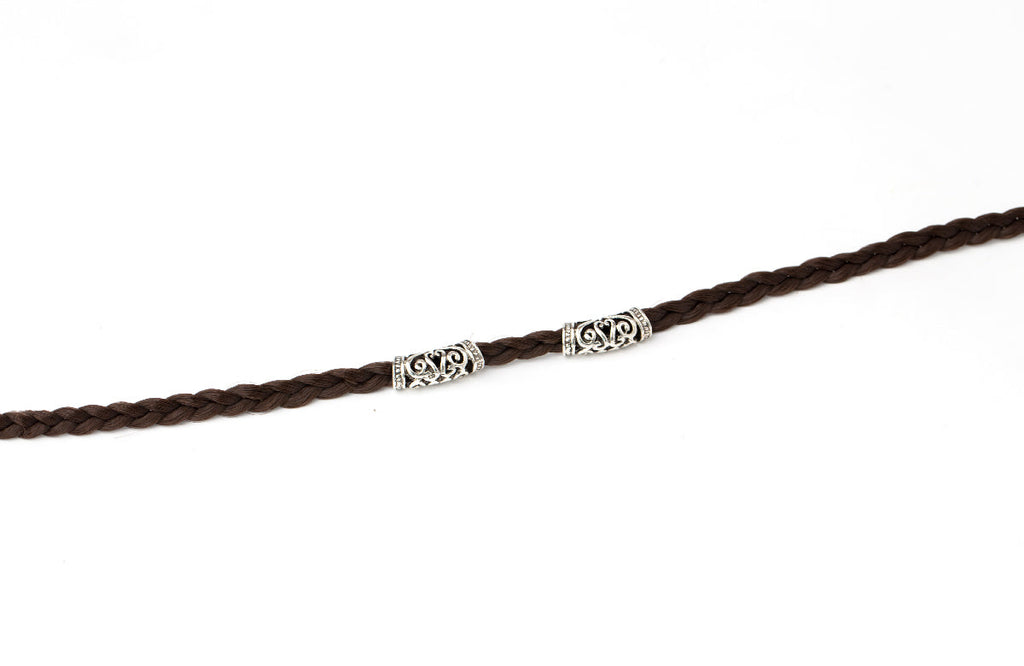 Fém hajgyöngy AFROline 1db